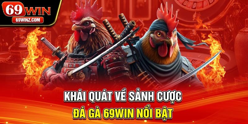 Khái quát về sảnh cược đá gà 69win nổi bật 