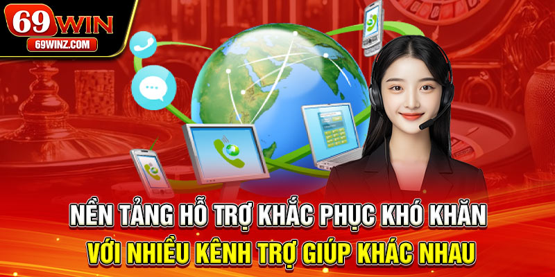 Nền tảng hỗ trợ khắc phục khó khăn với nhiều kênh trợ giúp khác nhau